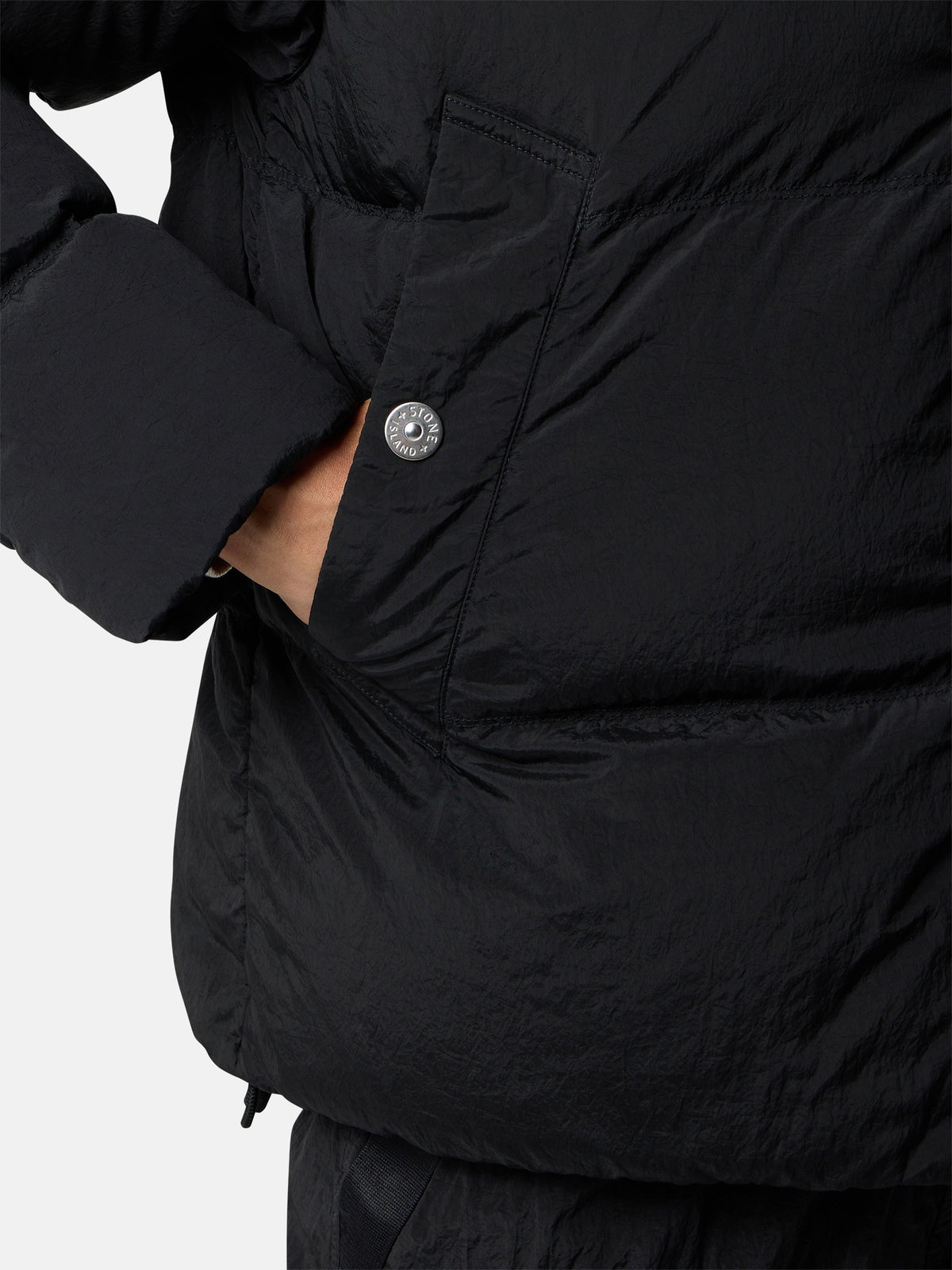 Stone Island Stand Collar Down Jacket 4100078