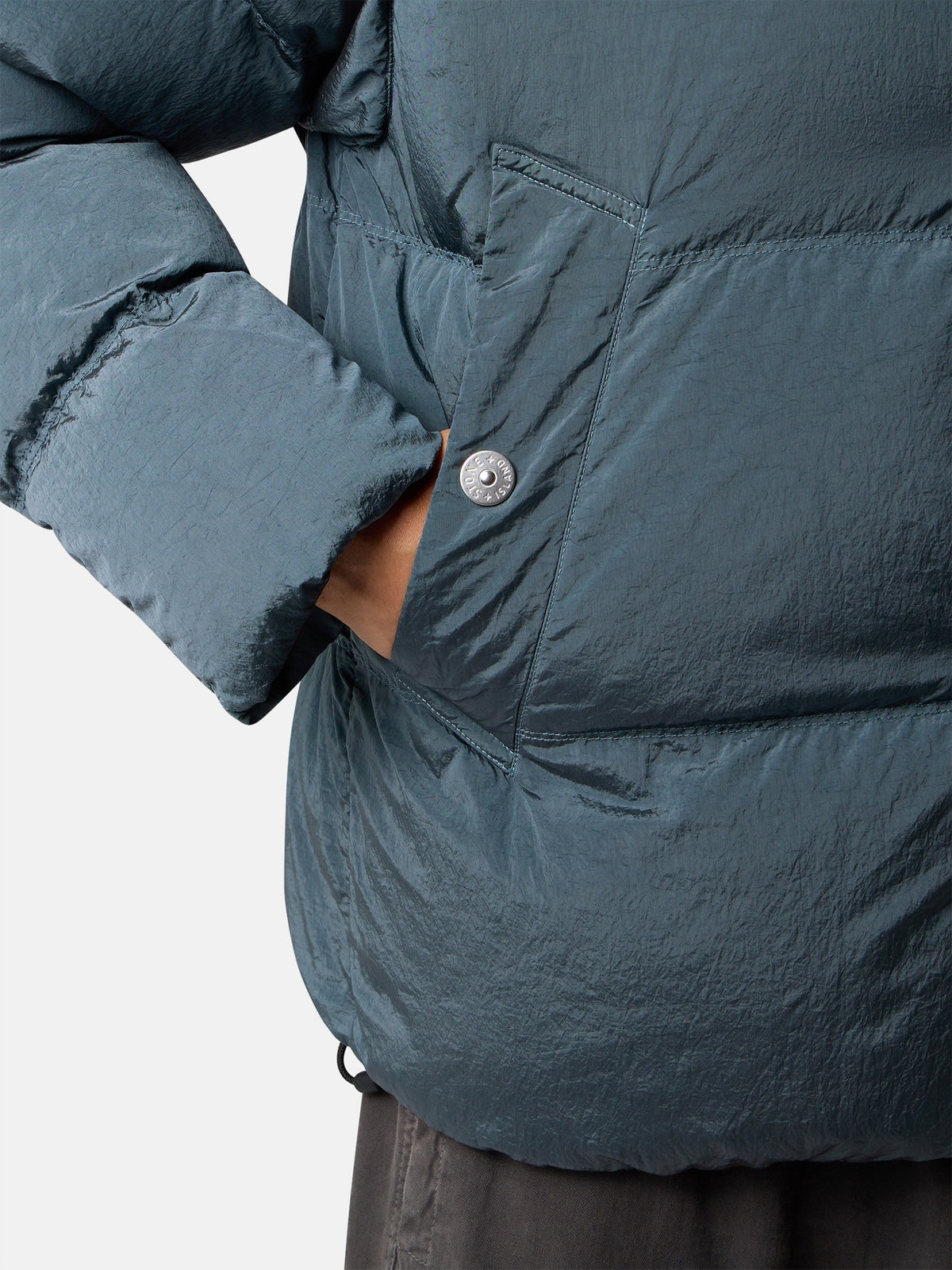 Stone Island Stand Collar Down Jacket 4100078