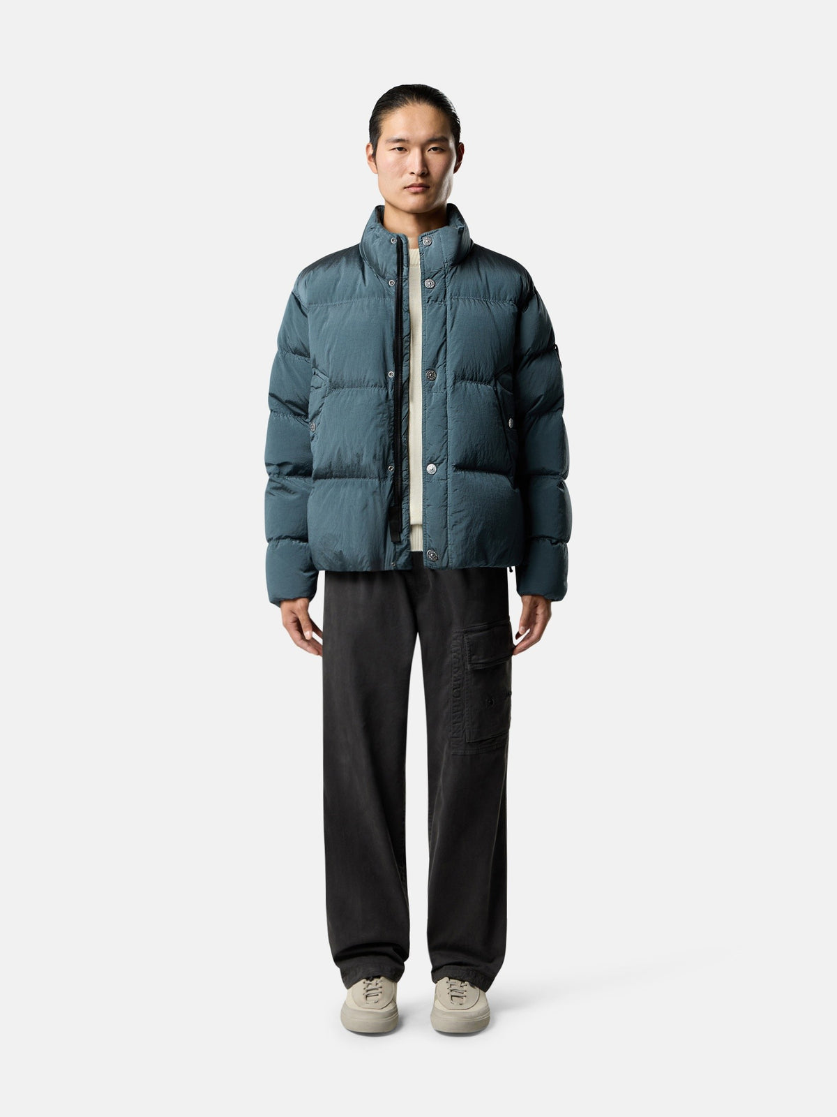 Stone Island Stand Collar Down Jacket 4100078