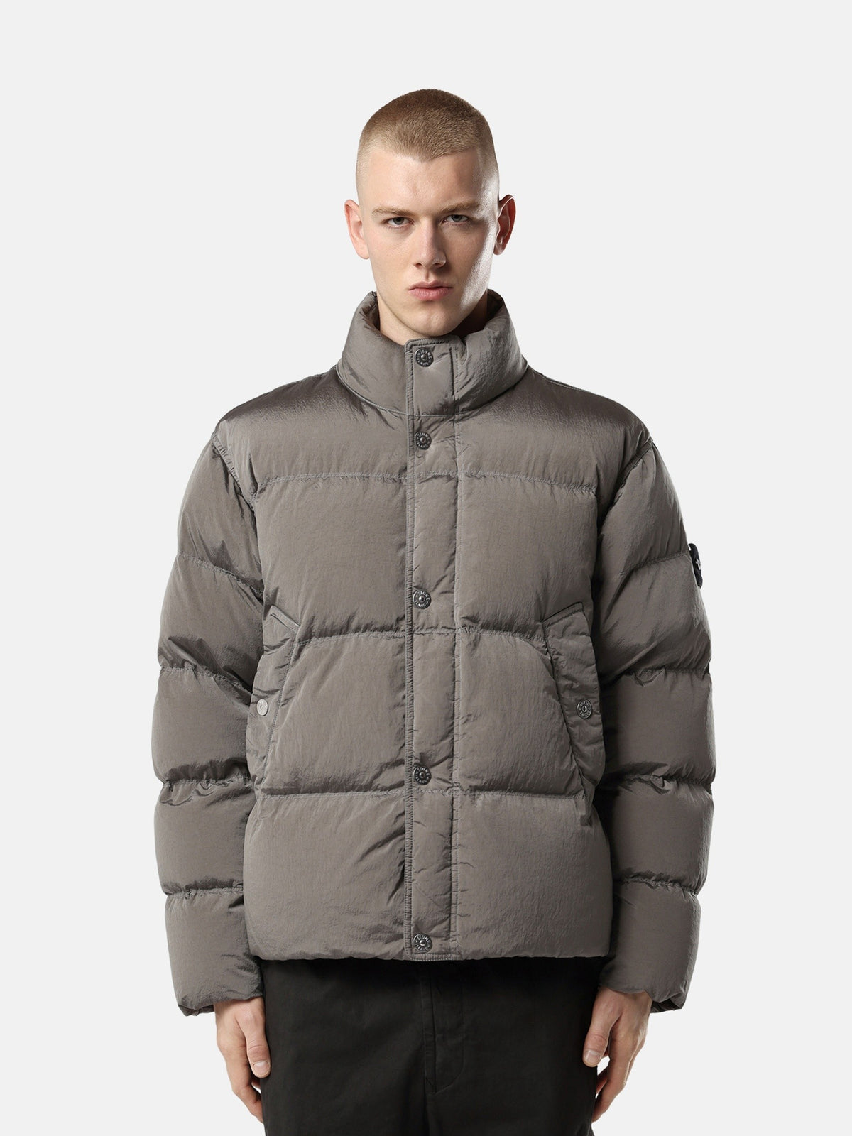Stone Island Stand Collar Down Jacket 4100078