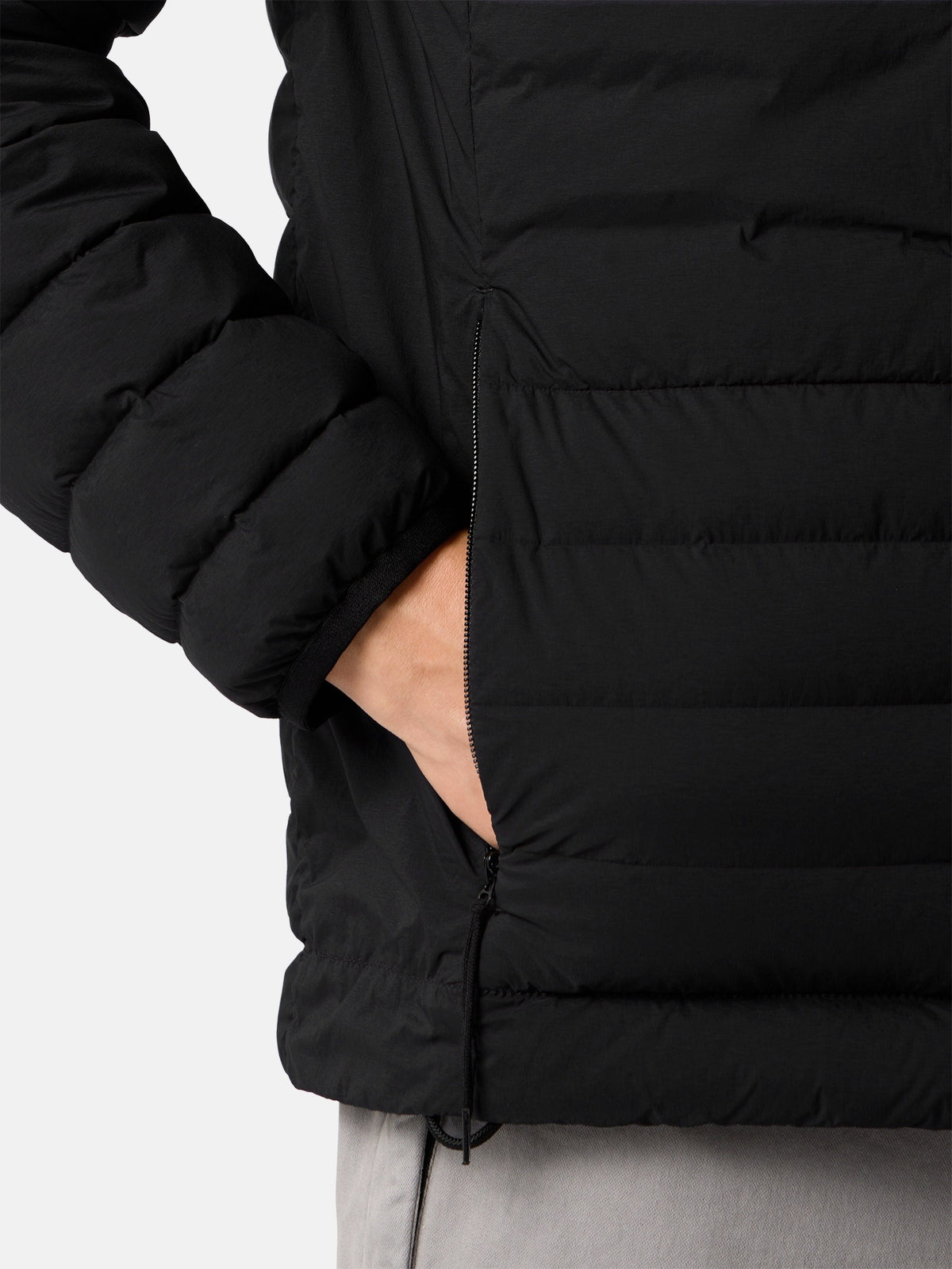 Stone Island Hooded Down Jacket with Anti-Drop Finish 4100107