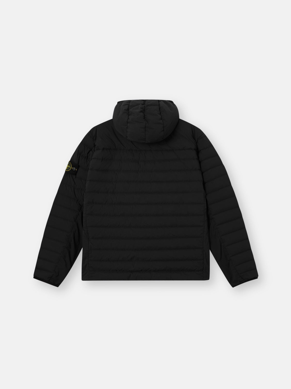 Stone Island Hooded Down Jacket with Anti-Drop Finish 4100107