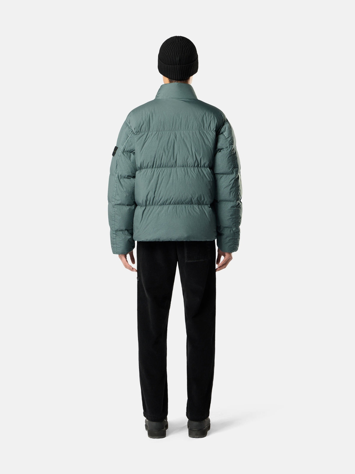 Stone Island Down Jacket with Wind Resistance and Anti-Drop 4100109