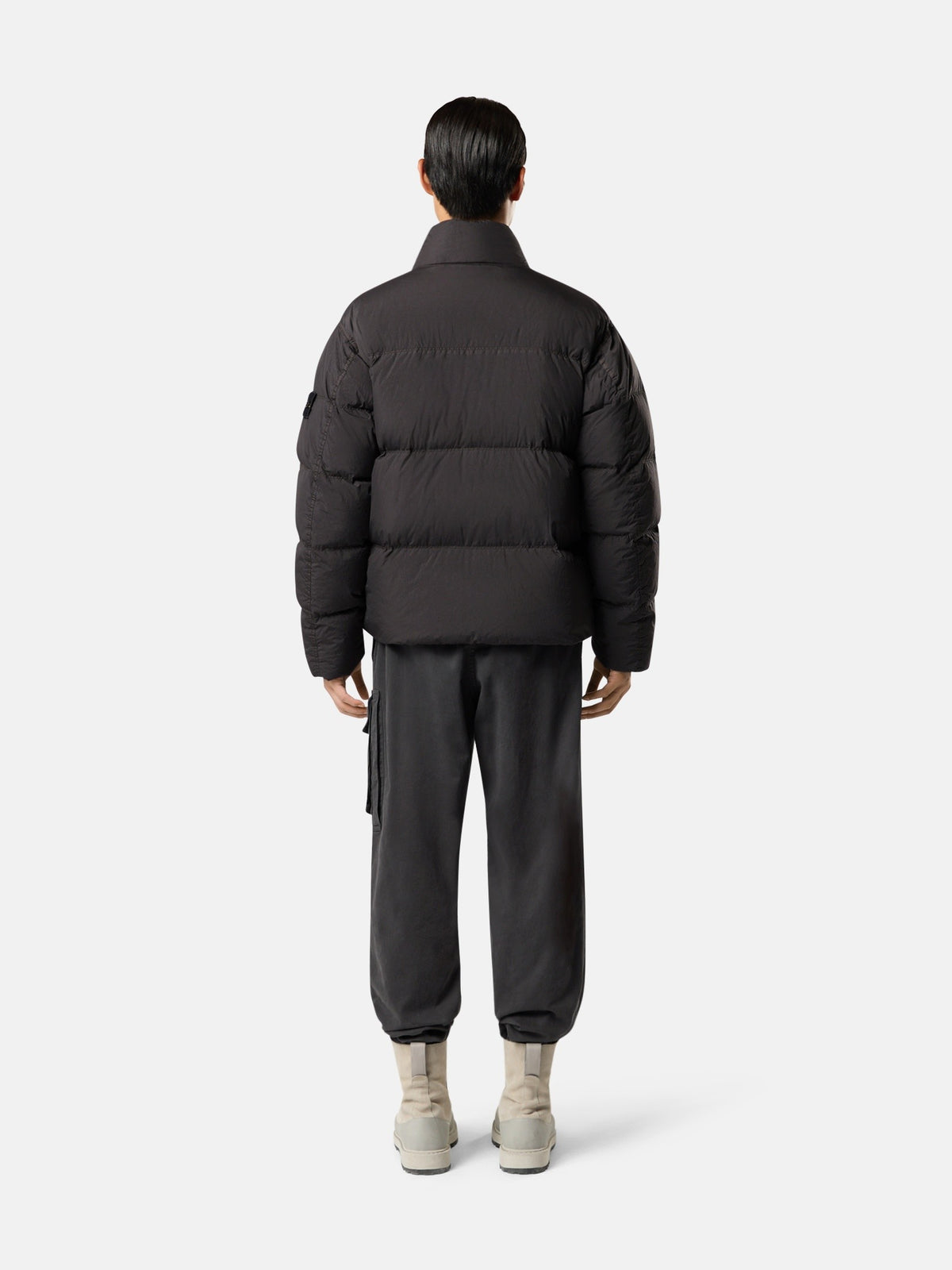 Stone Island Down Jacket with Wind Resistance and Anti-Drop 4100109
