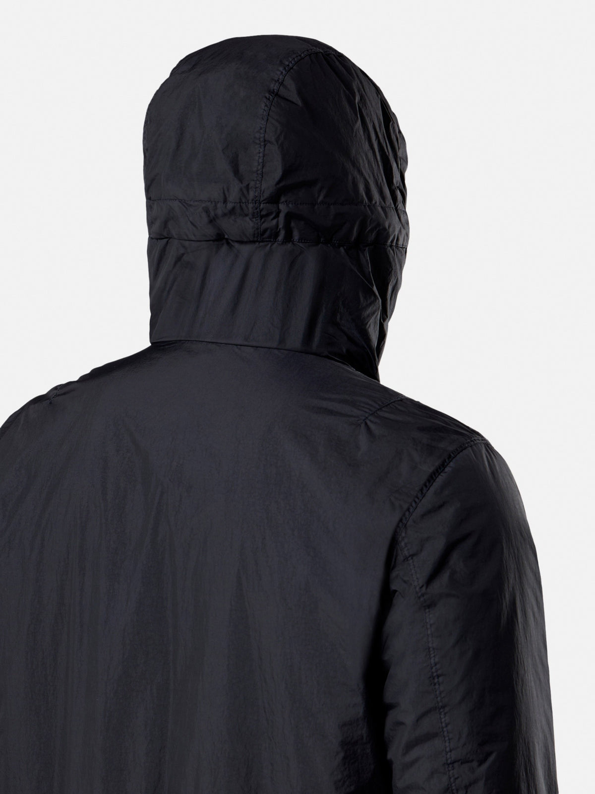 Stone Island Hooded Jacket with Wind Resistance and Anti-Drop 4100110