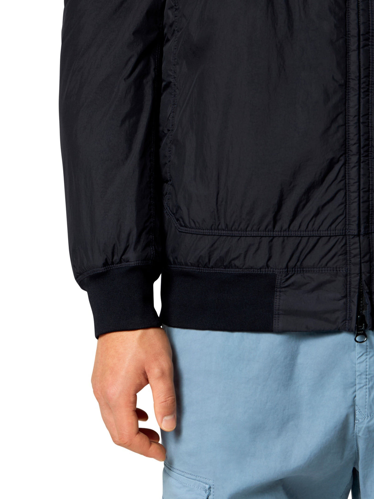 Stone Island Hooded Jacket with Wind Resistance and Anti-Drop 4100110