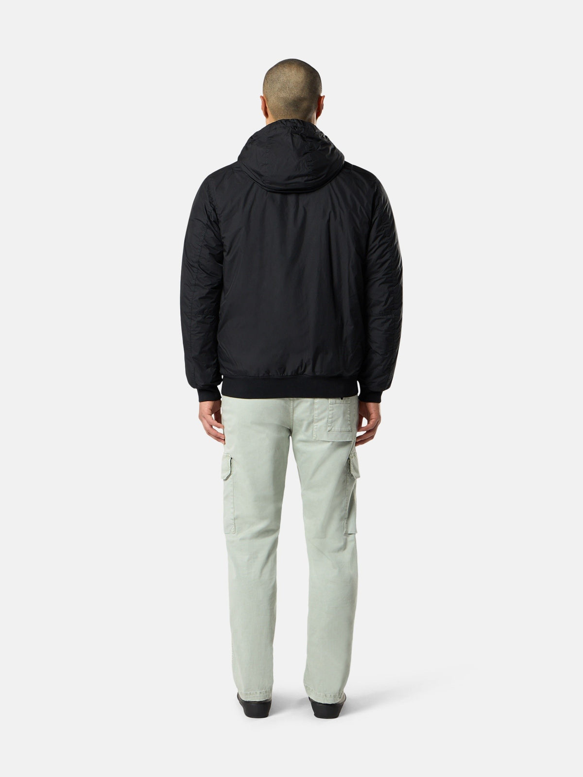 Stone Island Hooded Jacket with Wind Resistance and Anti-Drop 4100110