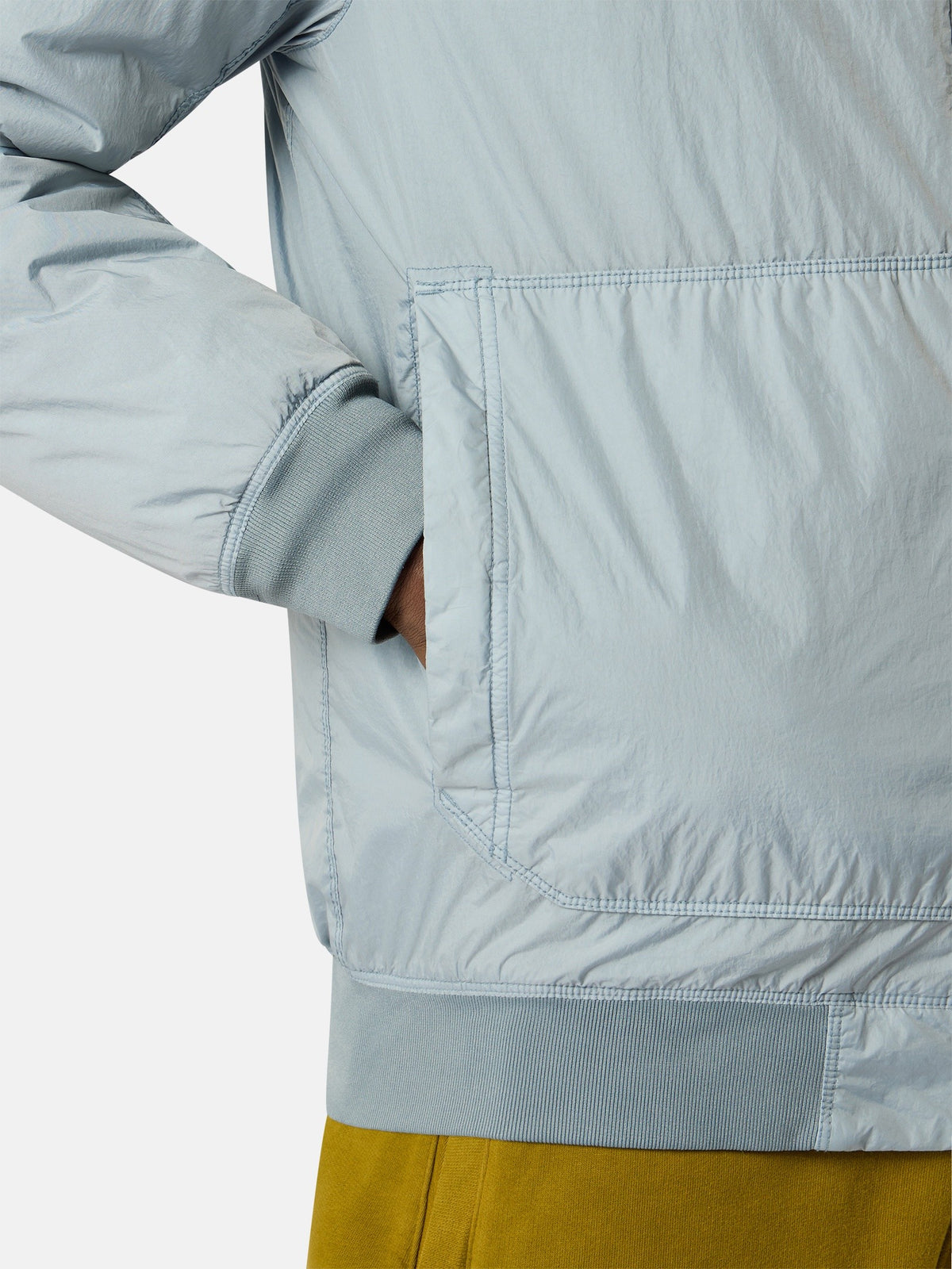 Stone Island Hooded Jacket with Wind Resistance and Anti-Drop 4100110