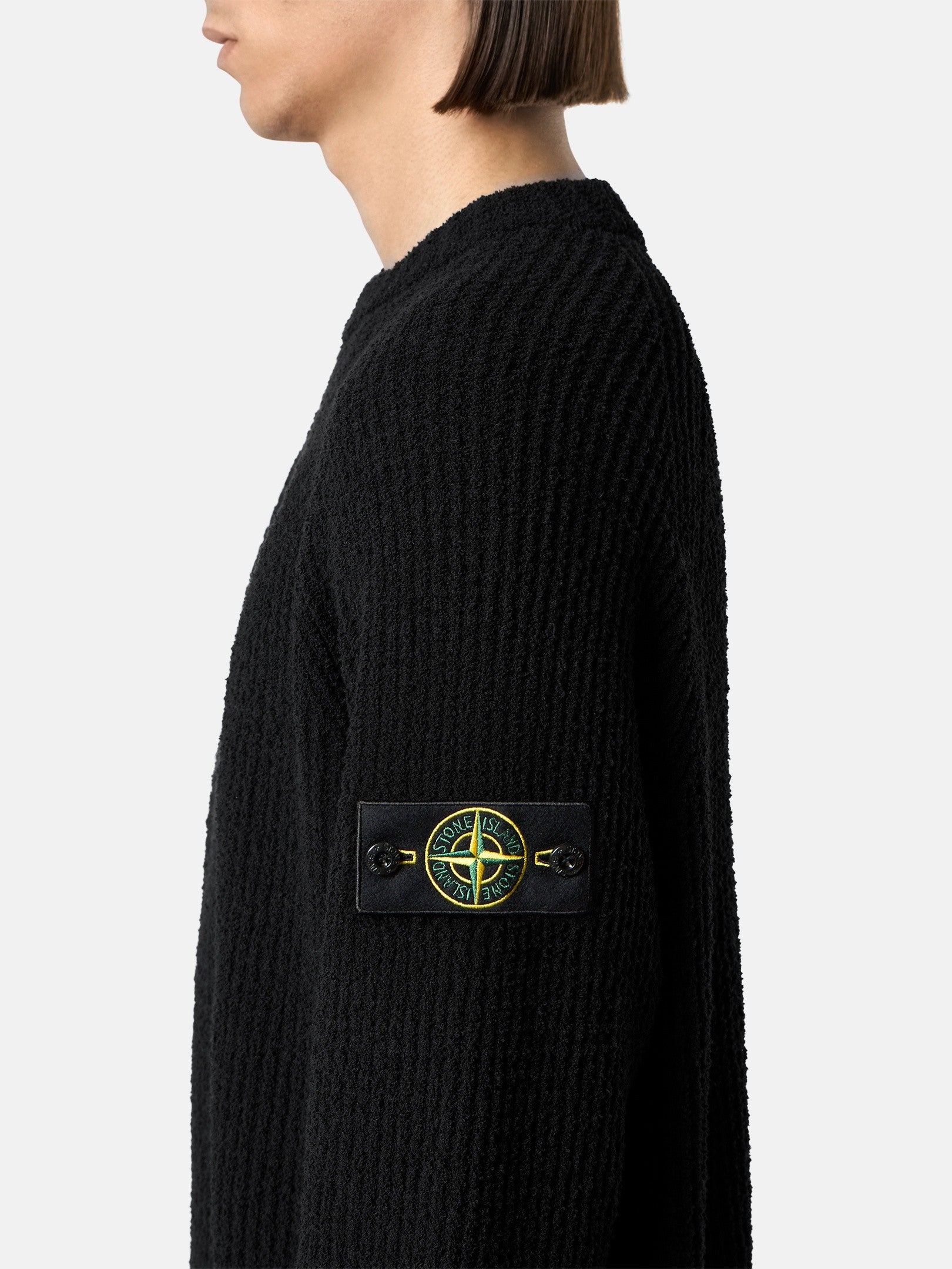 Stone Island Loose-Fit Crewneck Jumper with Raglan Sleeves 5100001