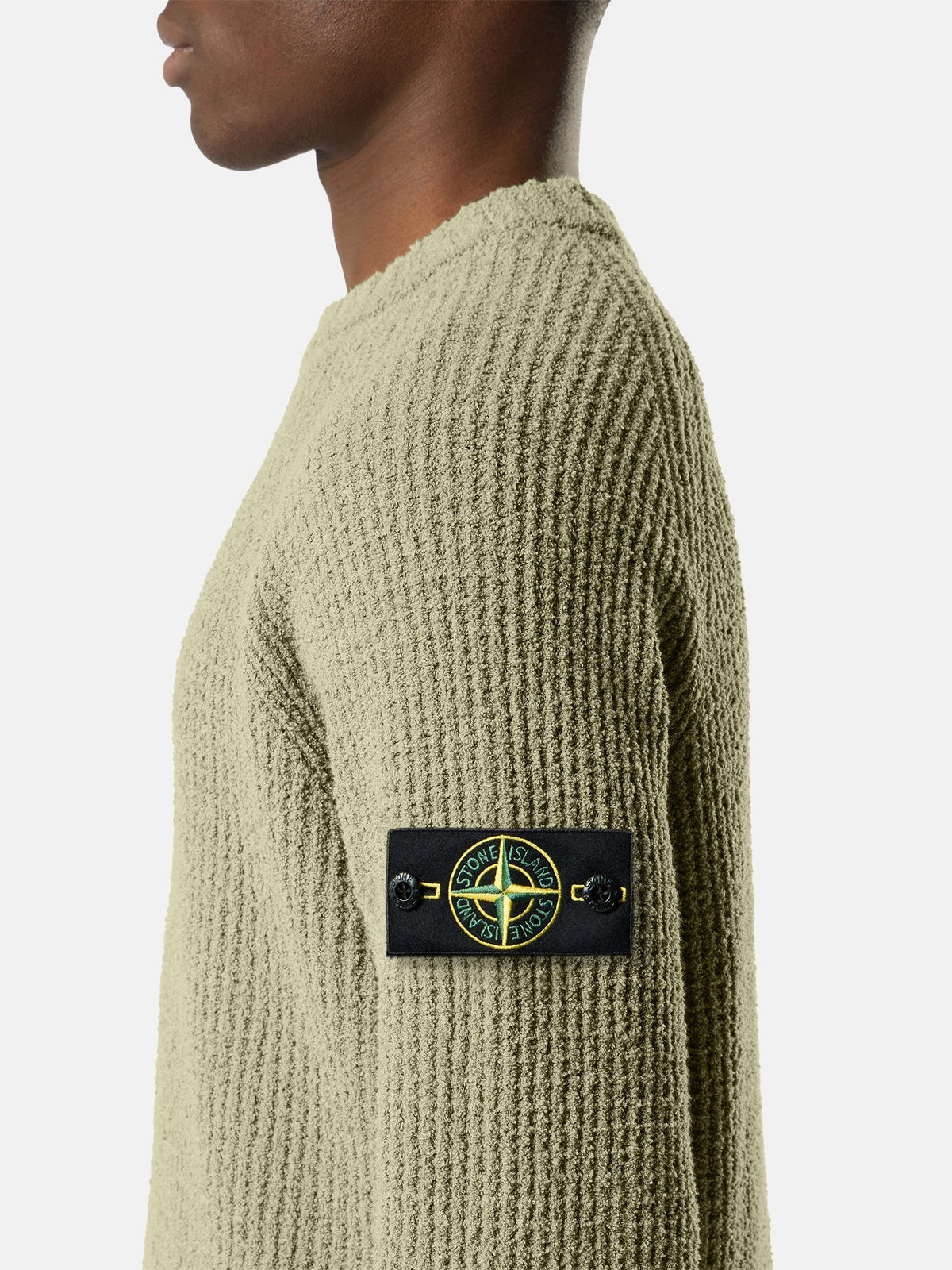 Stone Island Loose-Fit Crewneck Jumper with Raglan Sleeves 5100001