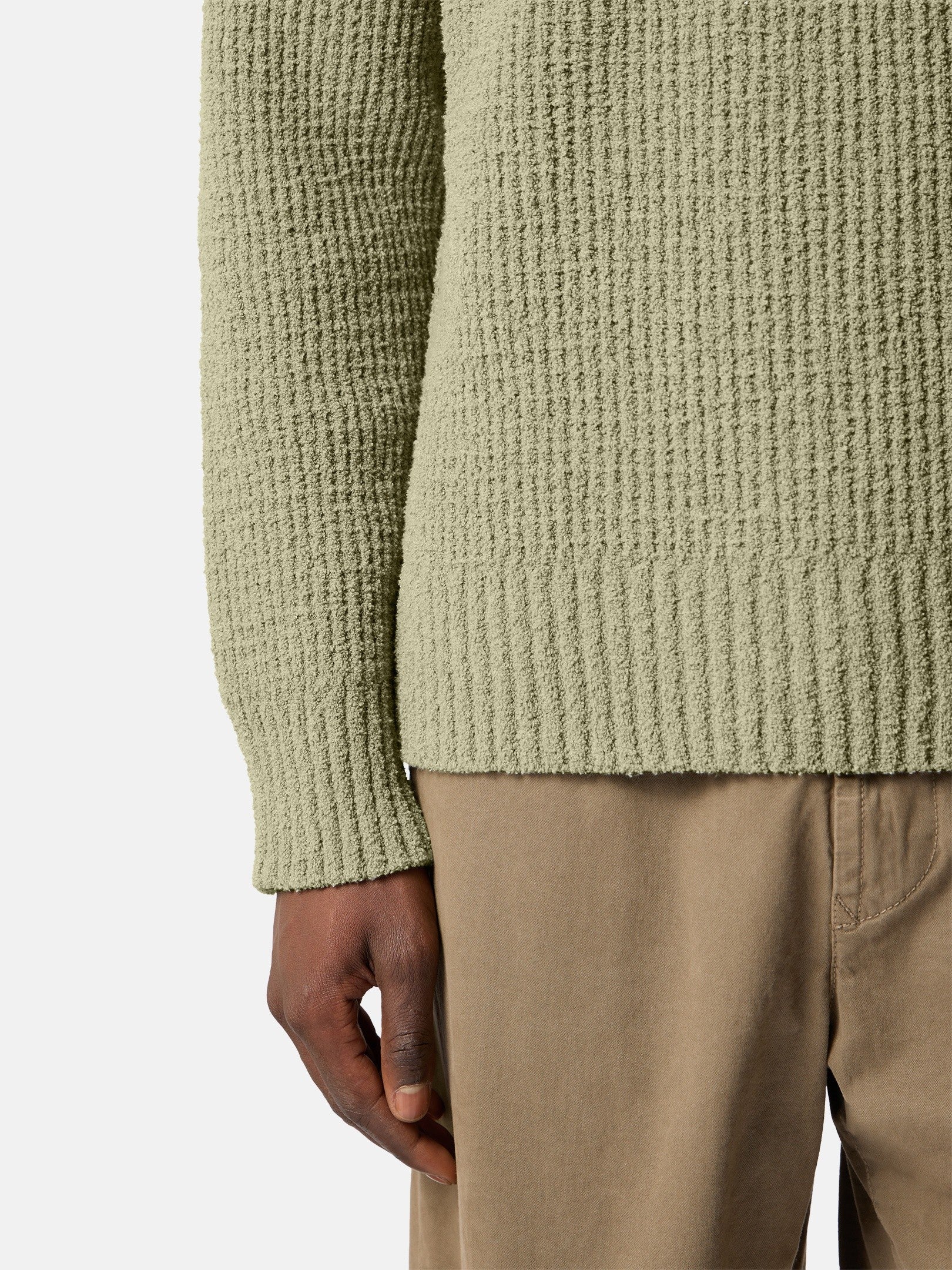 Stone Island Loose-Fit Crewneck Jumper with Raglan Sleeves 5100001