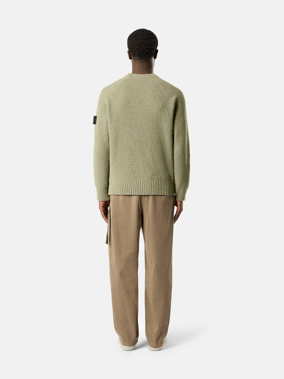 Stone Island Loose-Fit Crewneck Jumper with Raglan Sleeves 5100001