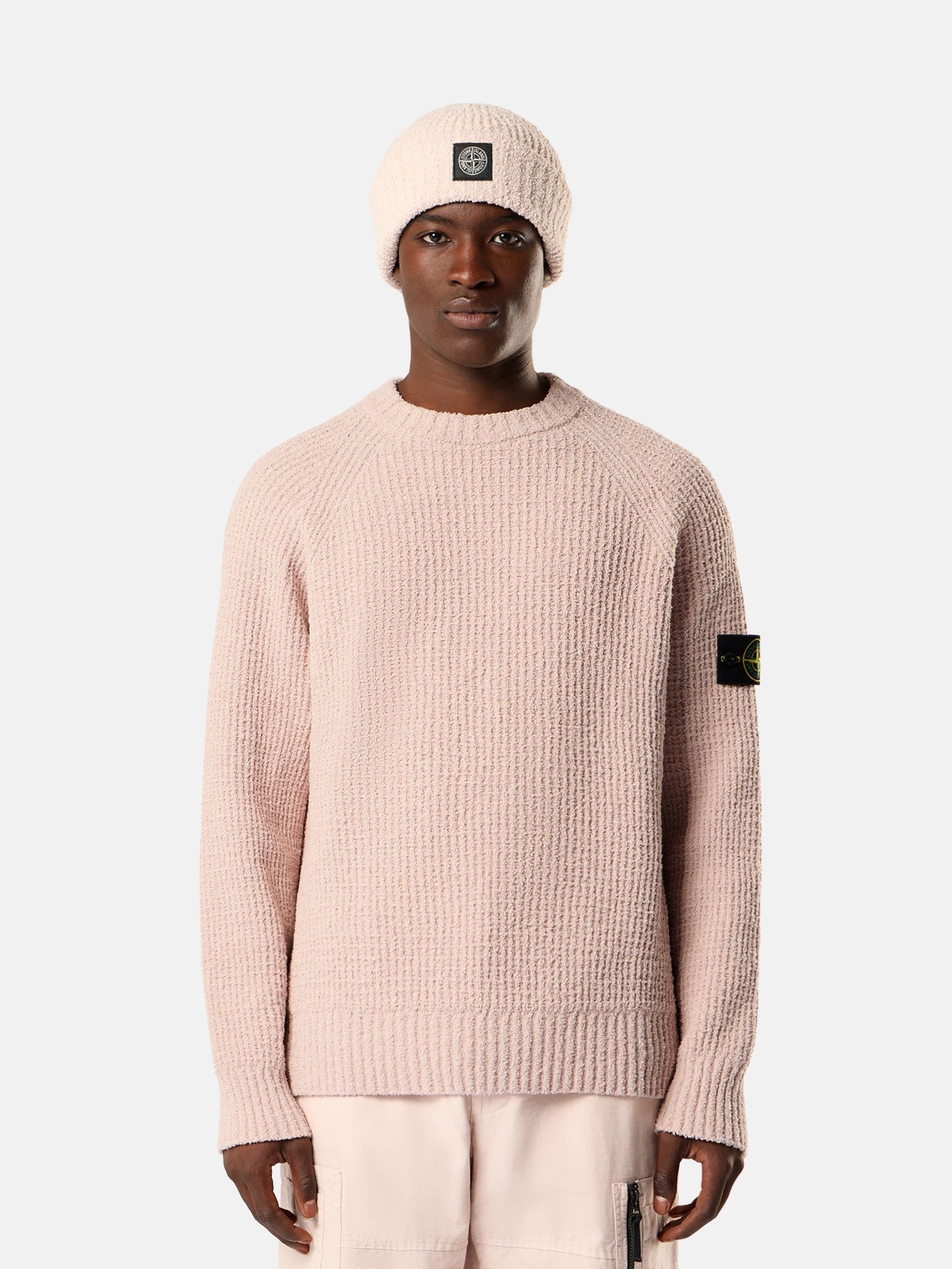Stone Island Loose-Fit Crewneck Jumper with Raglan Sleeves 5100001
