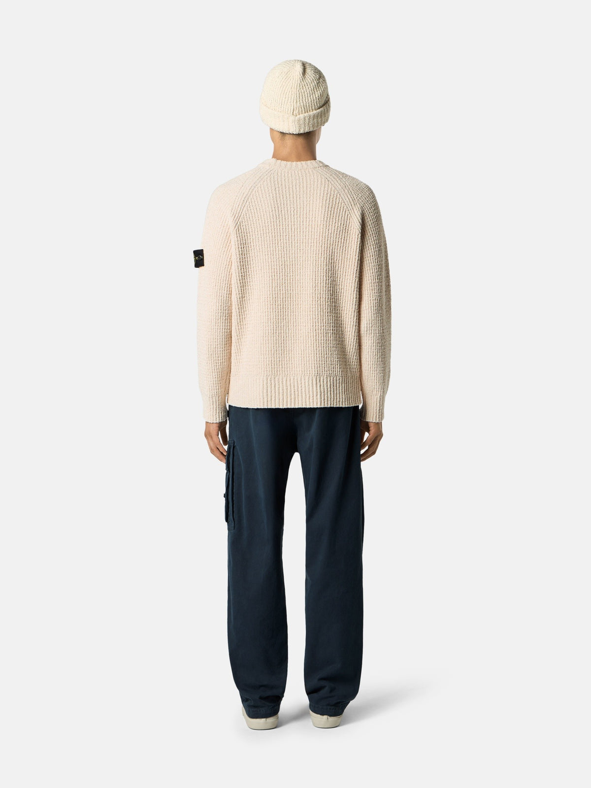 Stone Island Loose-Fit Crewneck Jumper with Raglan Sleeves 5100001