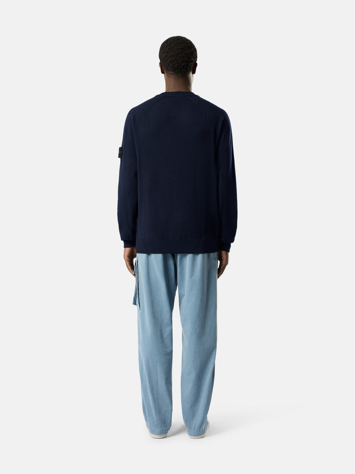 Stone Island Loose-Fit Crewneck Jumper with Raglan Sleeves 5100007