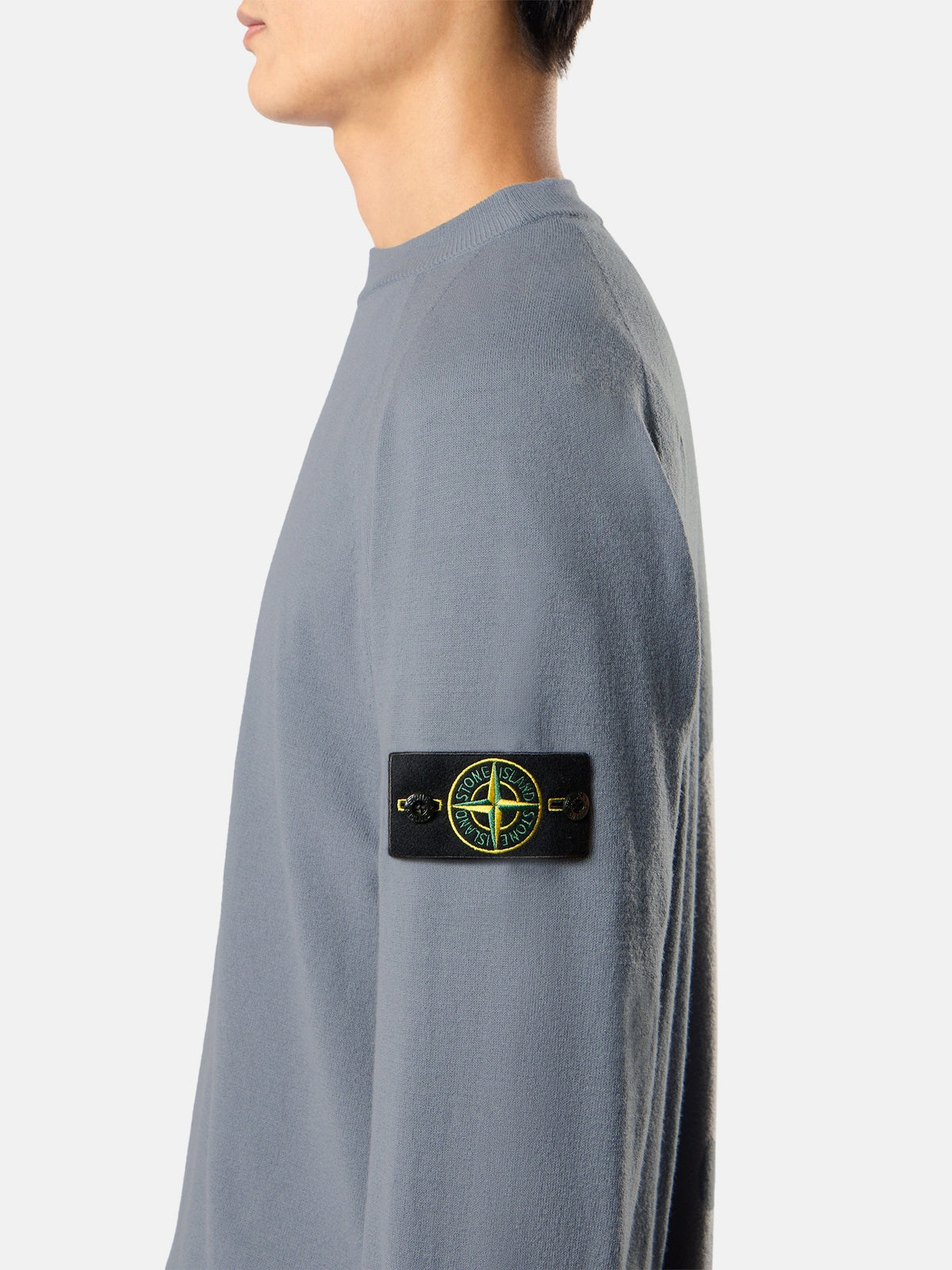 Stone Island Loose-Fit Crewneck Jumper with Raglan Sleeves 5100007