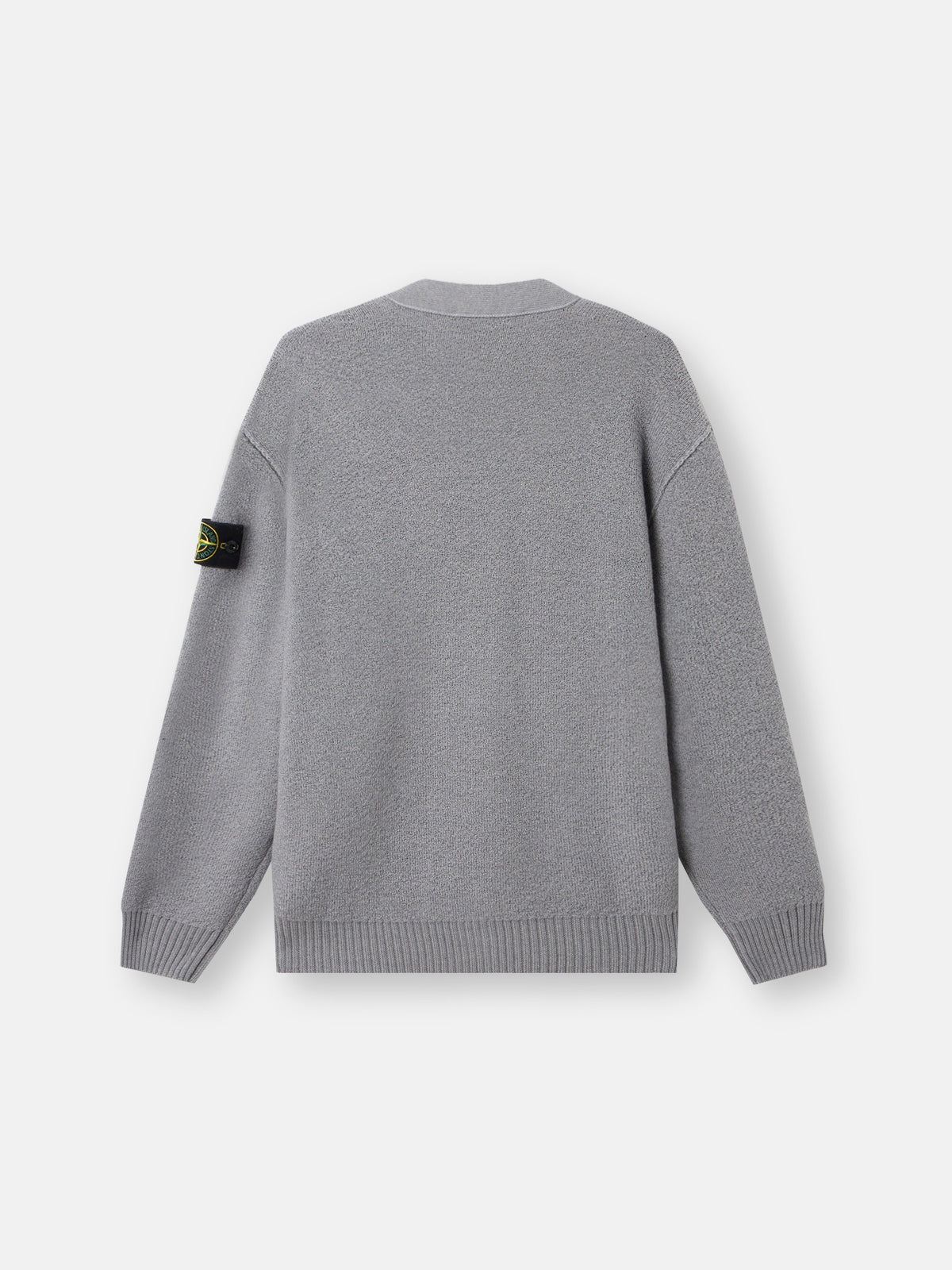 Stone Island Loose-Fit V-Neck Cardigan with Pockets 5100010