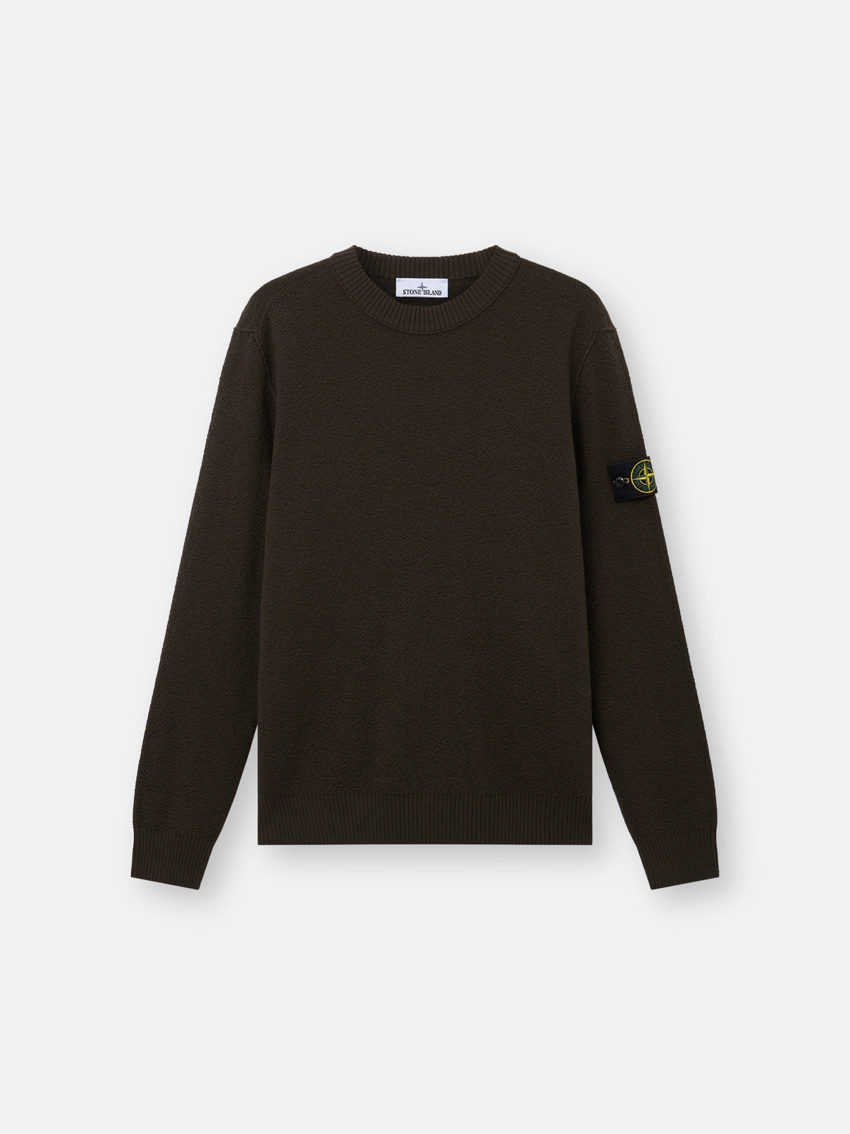 Stone Island Loose-Fit Crewneck Jumper with Ribbed Trims 5100011