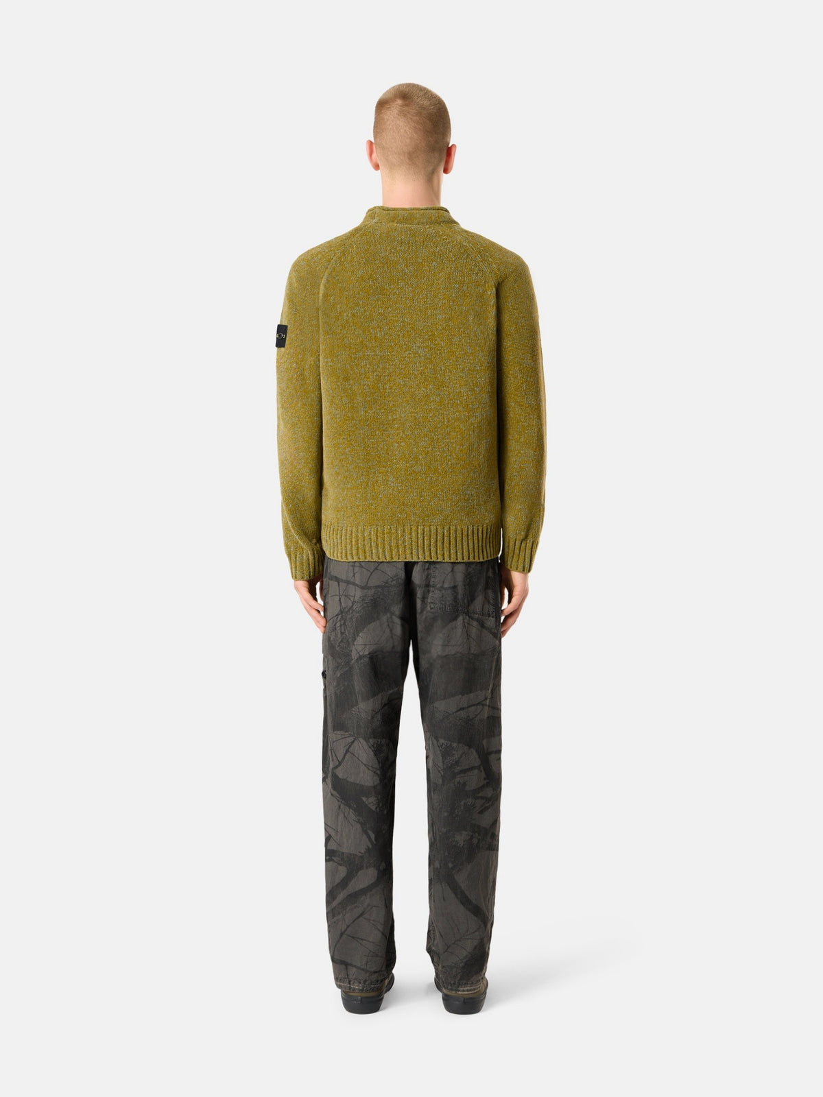 Stone Island Loose-Fit Crewneck Jumper with Raglan Sleeves 5100013