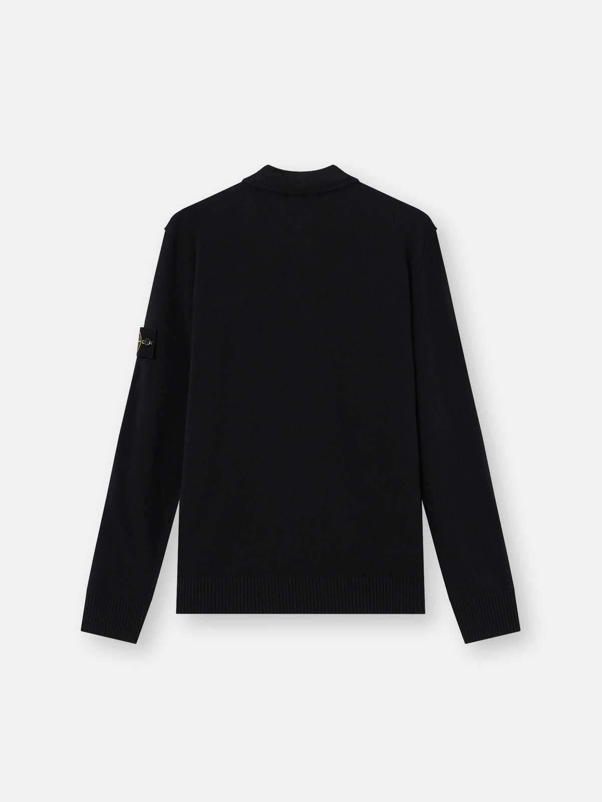 Stone Island Loose-Fit Polo Collar Jumper with Button Placket 5100018
