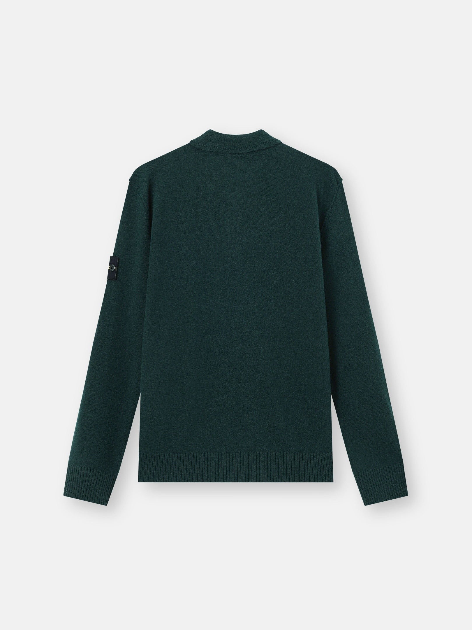 Stone Island Loose-Fit Polo Collar Jumper with Button Placket 5100018