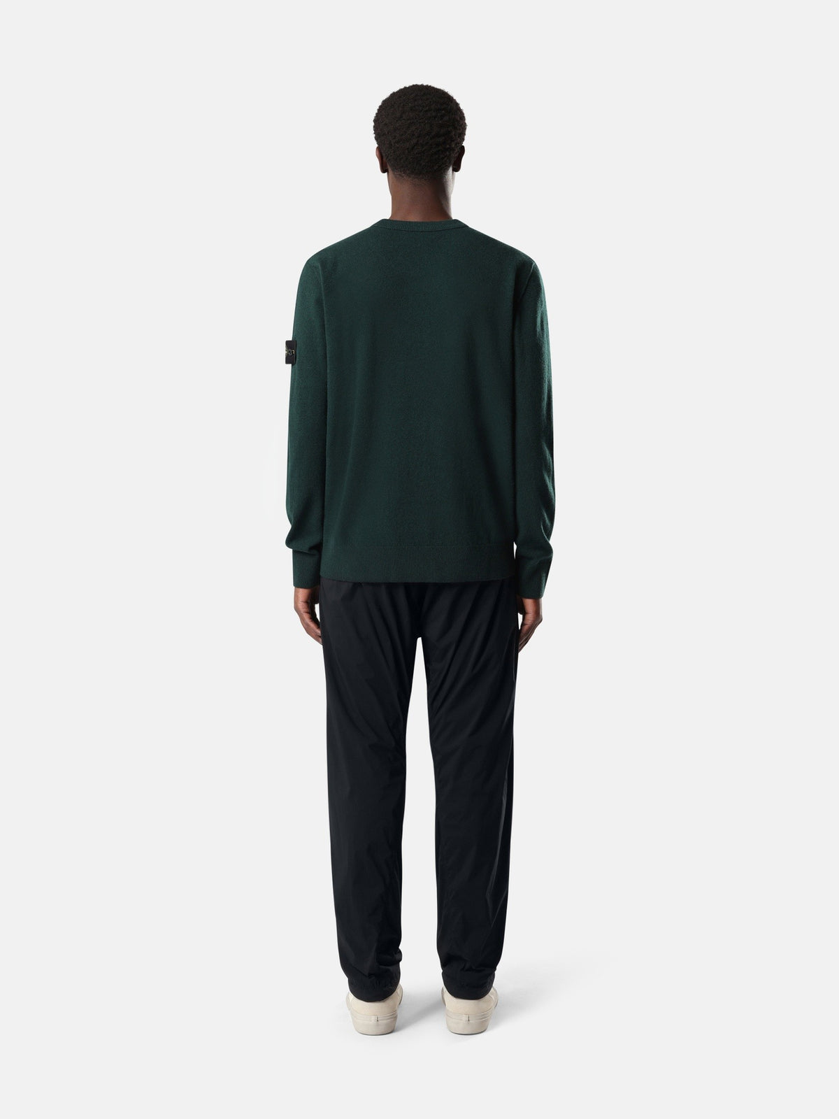 Stone Island Loose-Fit Crewneck Jumper with Ribbed Trims 5100021