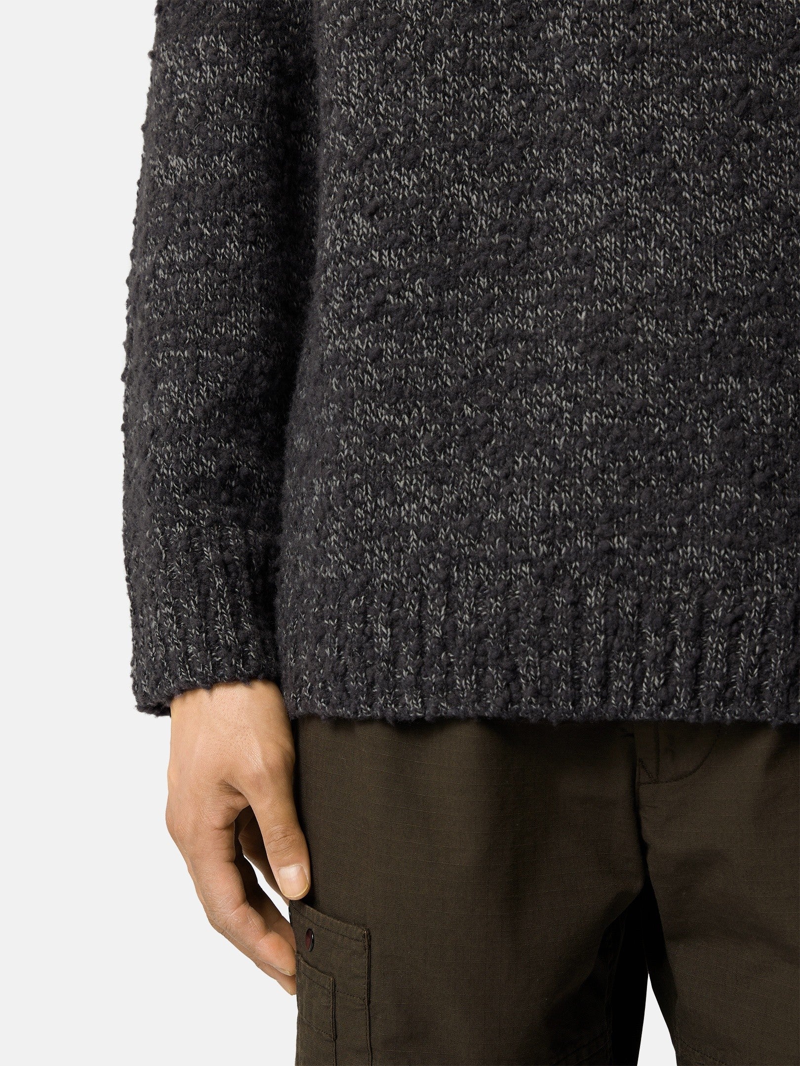 Stone Island Loose-Fit Crewneck Jumper with Ribbed Trims 5100031
