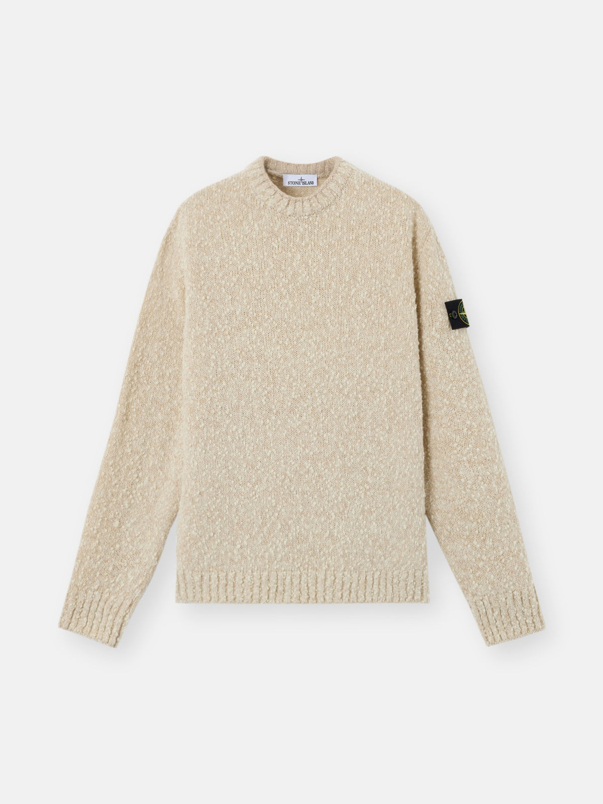 Stone Island Loose-Fit Crewneck Jumper with Ribbed Trims 5100031