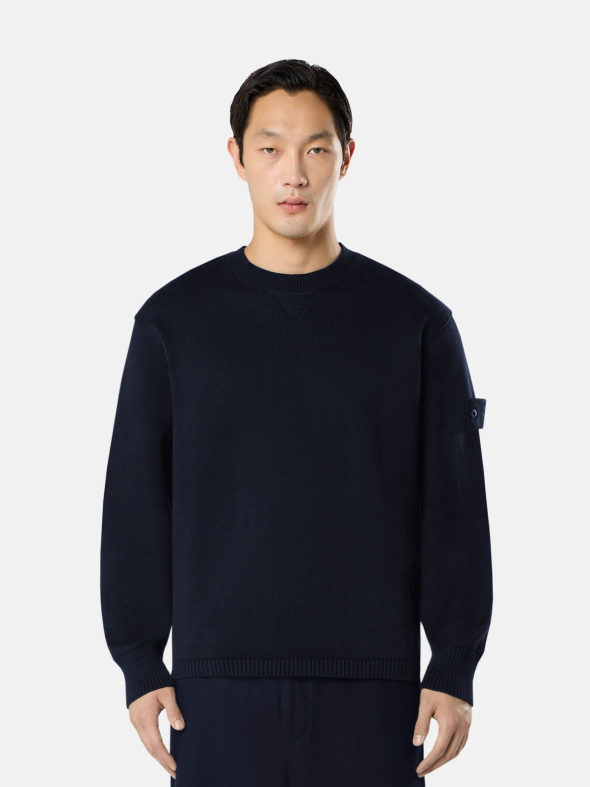 Stone Island Regular-Fit Crewneck Jumper With Ribbed Trims 5100037