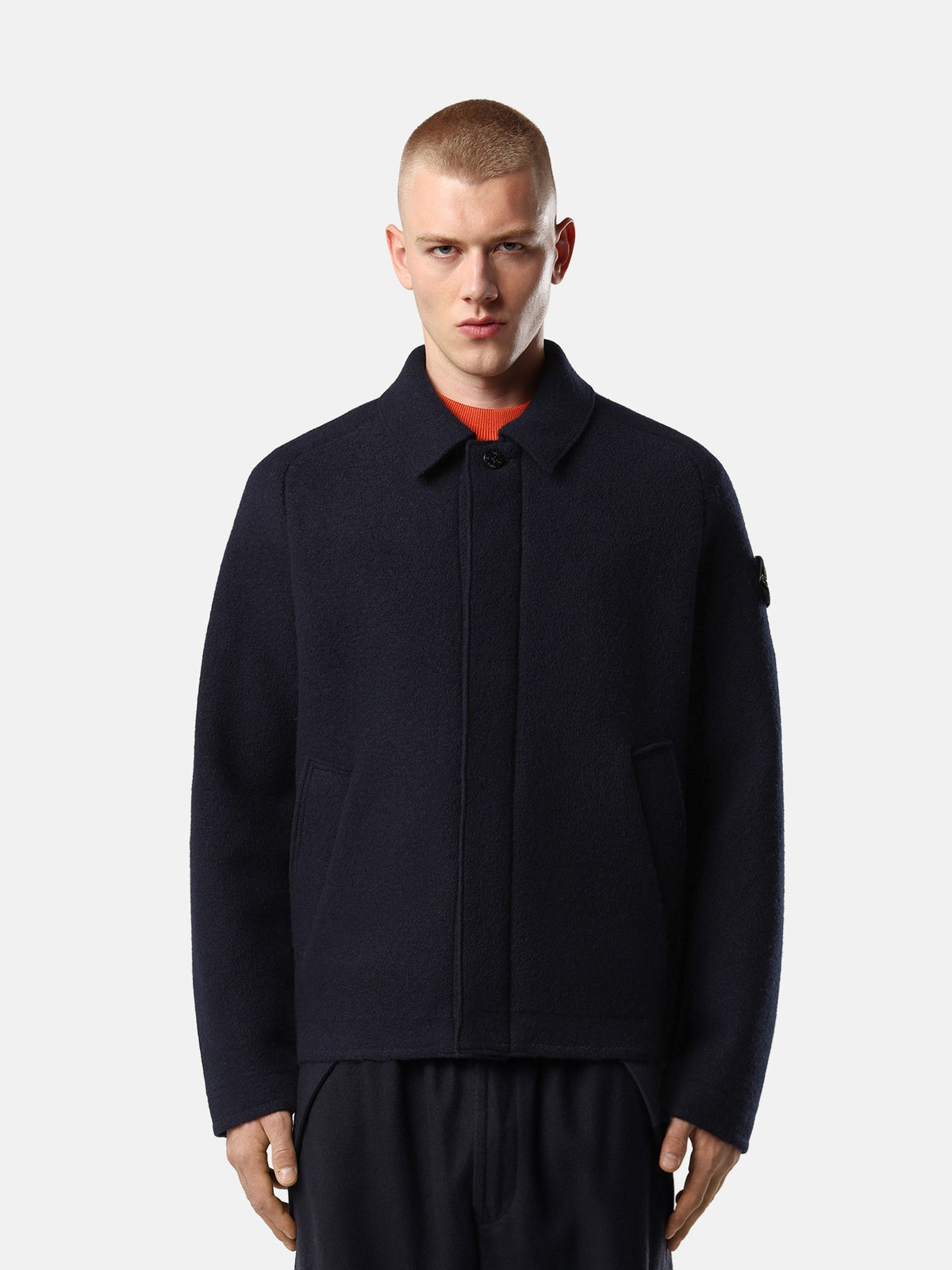 Stone Island Regular-Fit Cardigan With Raglan Sleeves 5100042