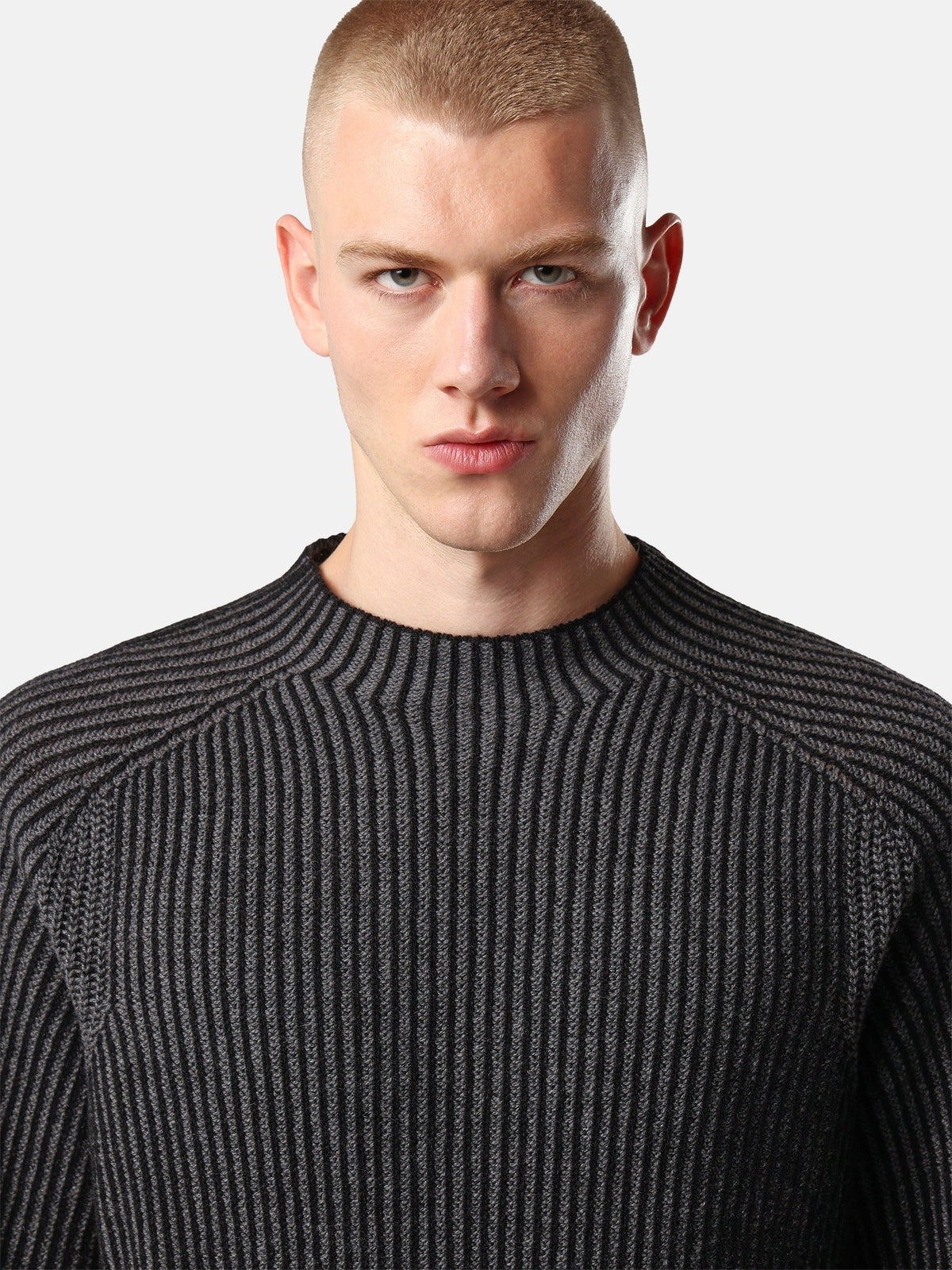 Stone Island Loose-Fit Reversible Crewneck Jumper With Raglan Sleeves 5100043