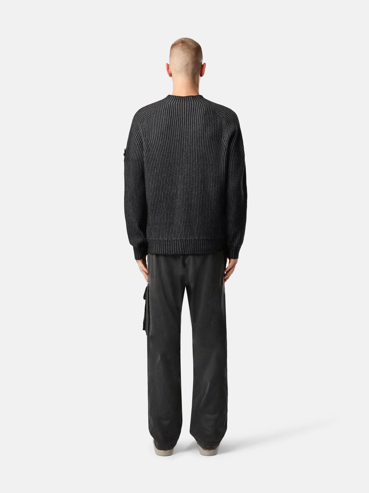 Stone Island Loose-Fit Reversible Crewneck Jumper With Raglan Sleeves 5100043