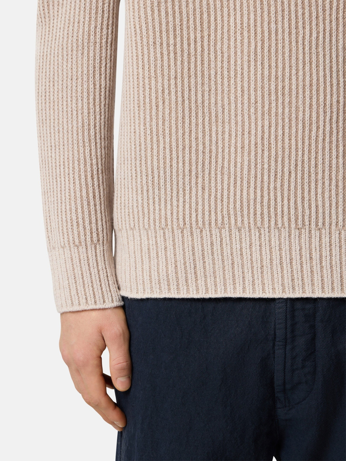 Stone Island Loose-Fit Reversible Crewneck Jumper With Raglan Sleeves 5100043