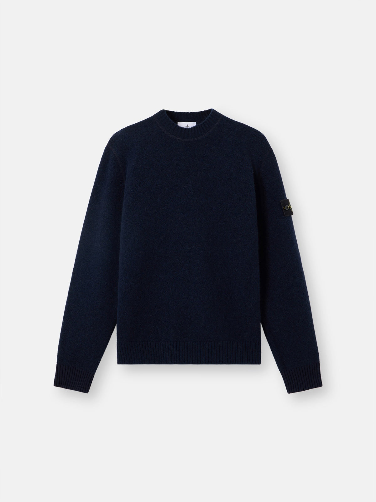 Stone Island Loose-Fit Crewneck Jumper With Contrast Knit Details 5100050