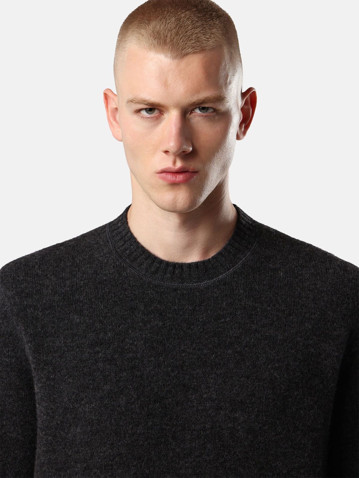 Stone Island Loose-Fit Crewneck Jumper With Contrast Knit Details 5100050