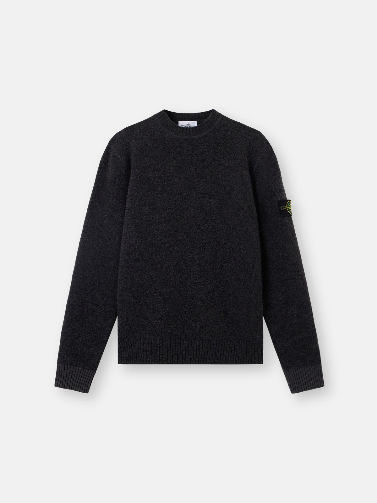 Stone Island Loose-Fit Crewneck Jumper With Contrast Knit Details 5100050
