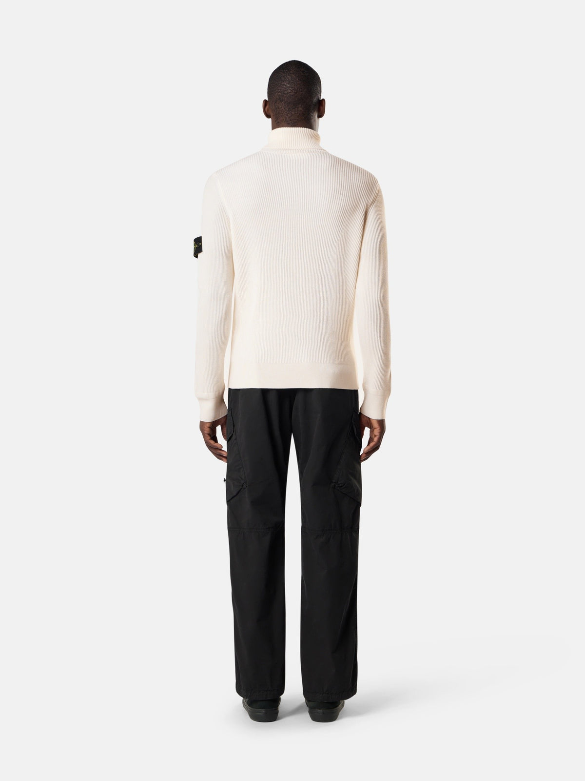 Stone Island Turtleneck Jumper with Finely Ribbed Trims 5100052