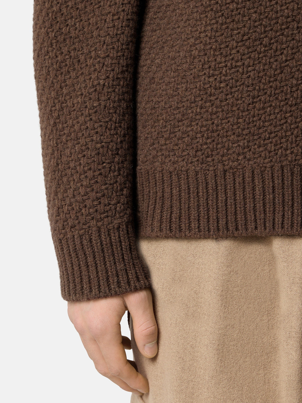 Stone Island Loose-Fit Collared Jumper With Back Raglan Sleeves 5100056