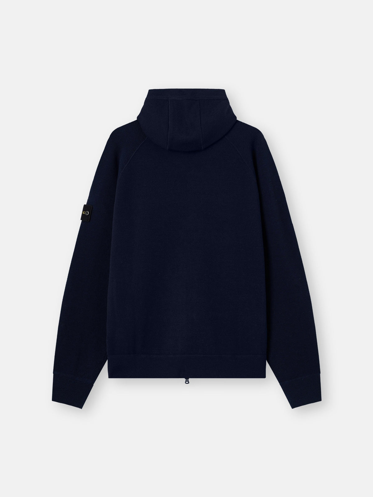 Stone Island Loose-Fit Hooded Zip-Up Jumper with Raglan Sleeves 5100062