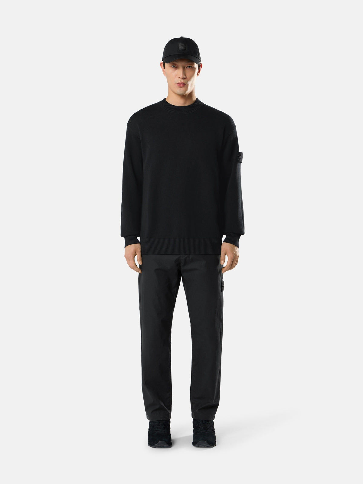 Stone Island Regular-Fit Crewneck Jumper with Ribbed Trims 5100063