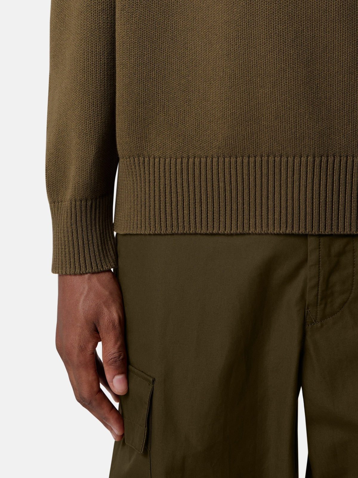 Stone Island Regular-Fit Crewneck Jumper with Ribbed Trims 5100063