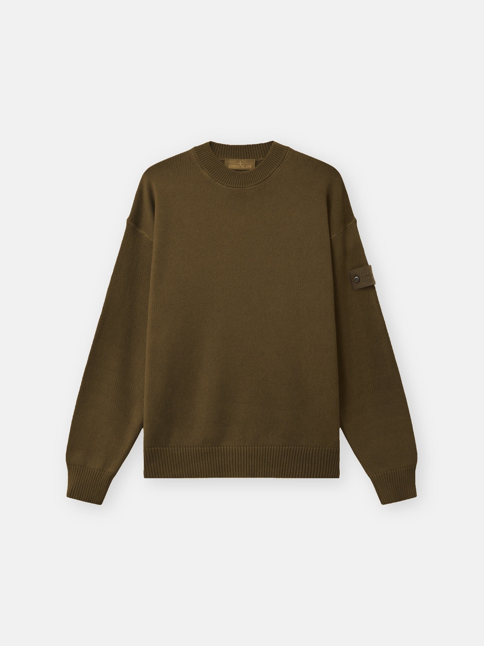 Stone Island Regular-Fit Crewneck Jumper with Ribbed Trims 5100063