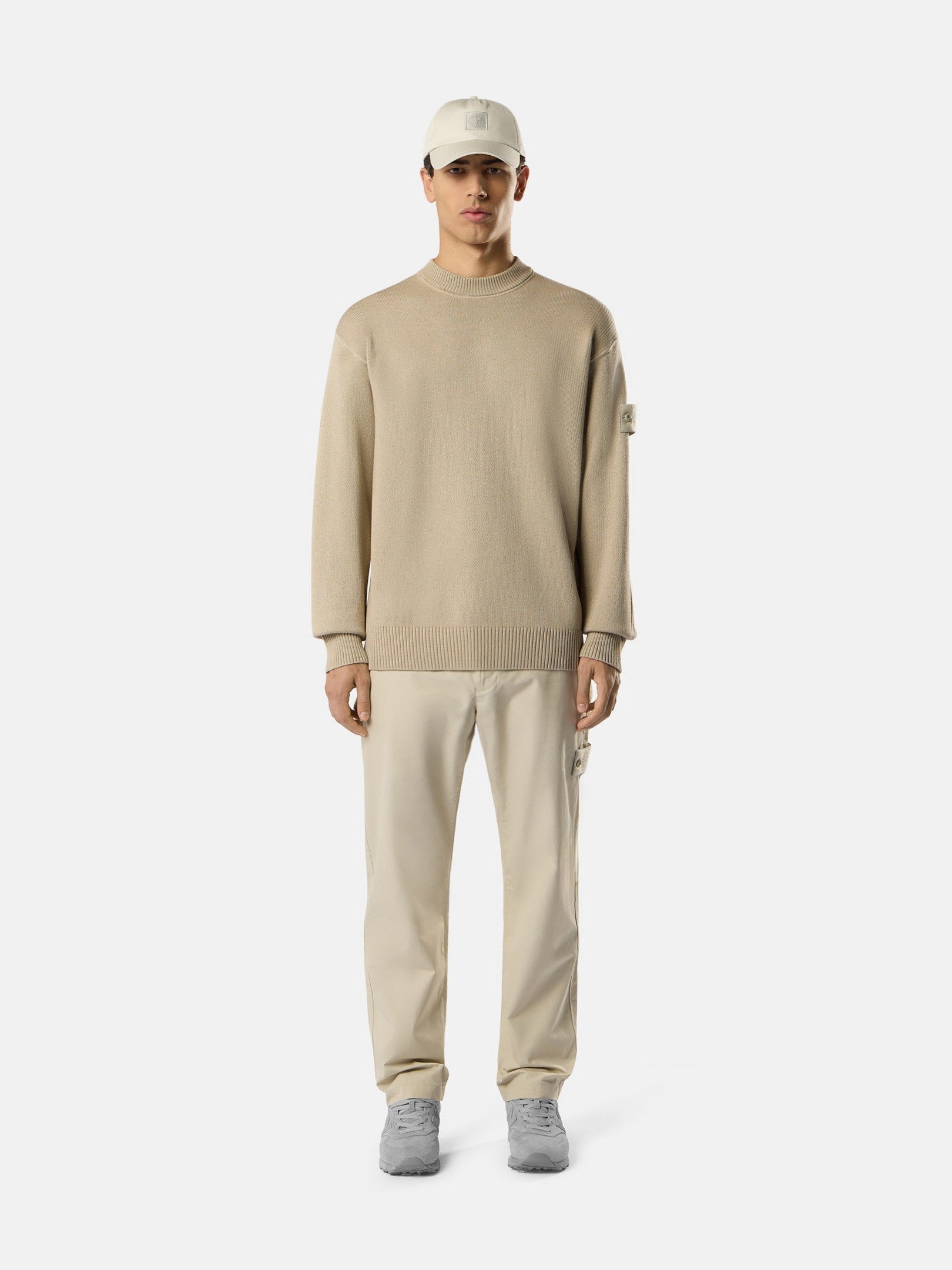 Stone Island Regular-Fit Crewneck Jumper with Ribbed Trims 5100063