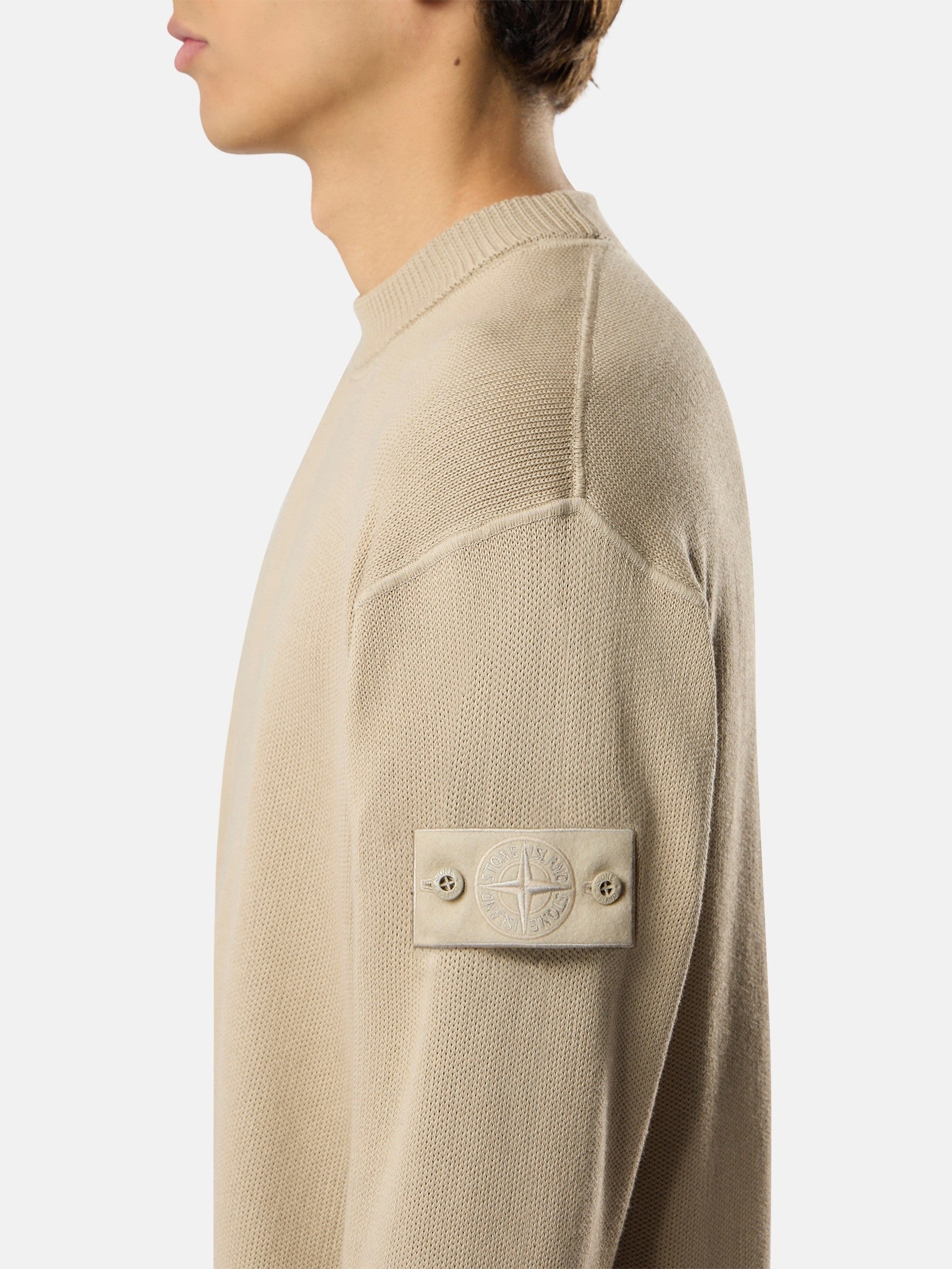 Stone Island Regular-Fit Crewneck Jumper with Ribbed Trims 5100063