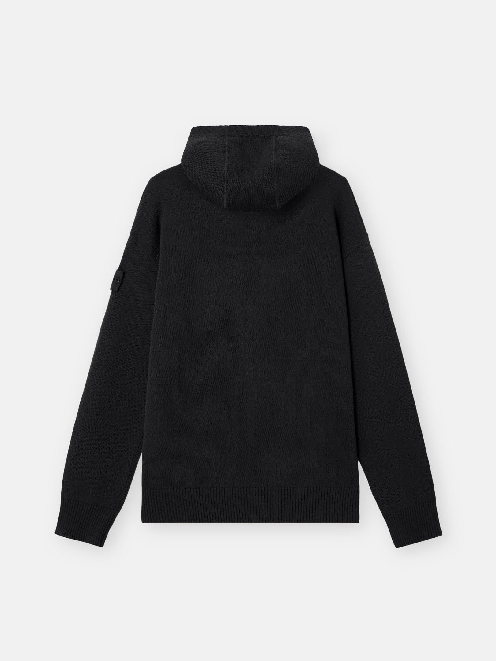 Stone Island Regular-Fit Hooded Zip-Up Jumper with Ribbed Trims 5100064
