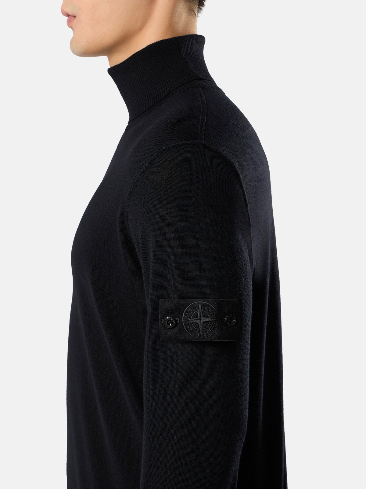 Stone Island Regular-Fit Turtleneck Jumper with Ribbed Trims 5100066