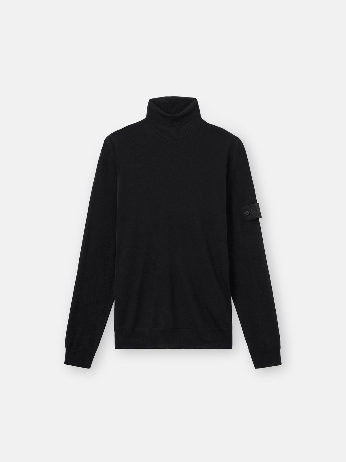 Stone Island Regular-Fit Turtleneck Jumper with Ribbed Trims 5100066