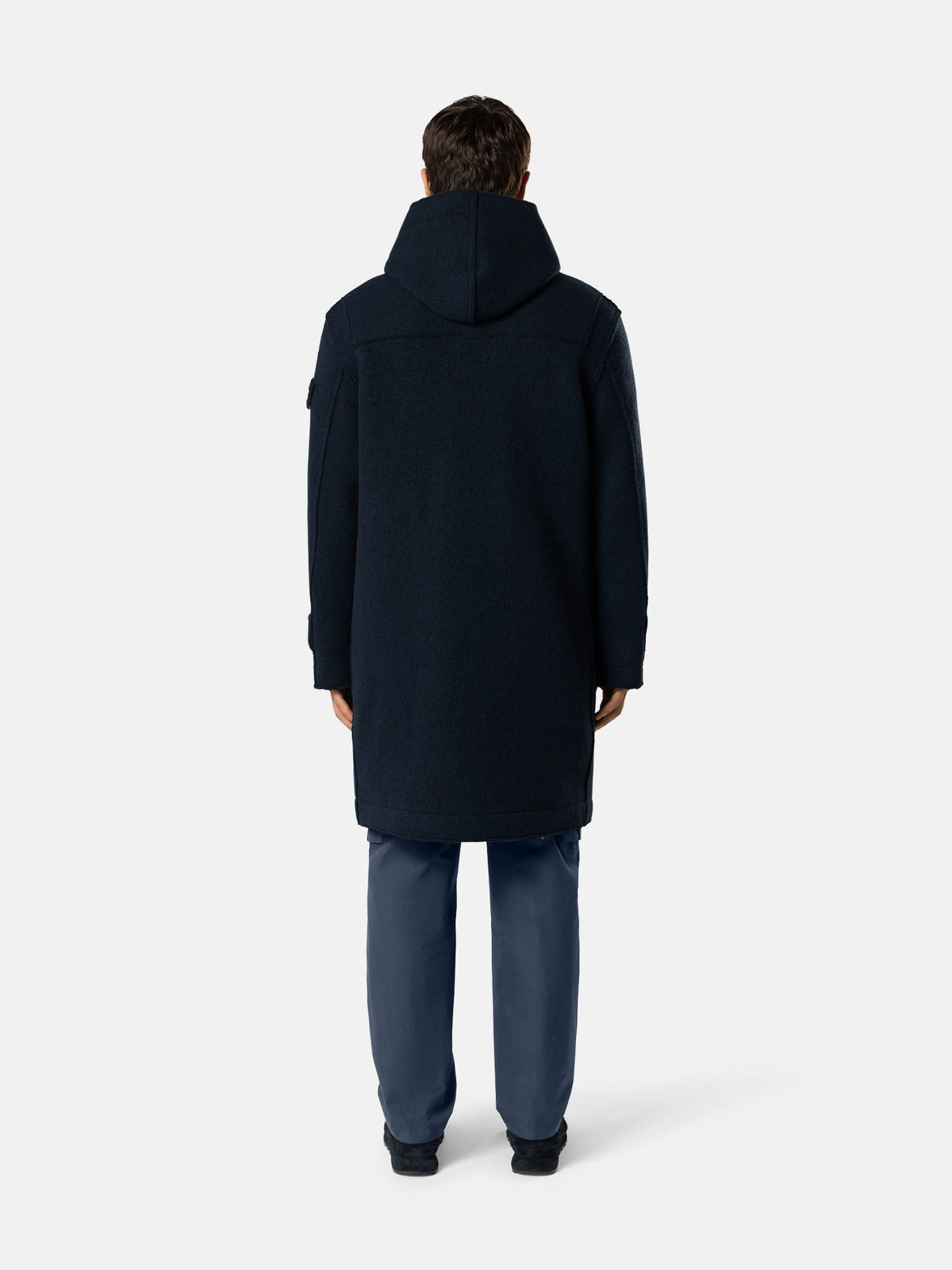 Stone Island Loose-Fit Duffle Coat With Toggle Buttons 5100069