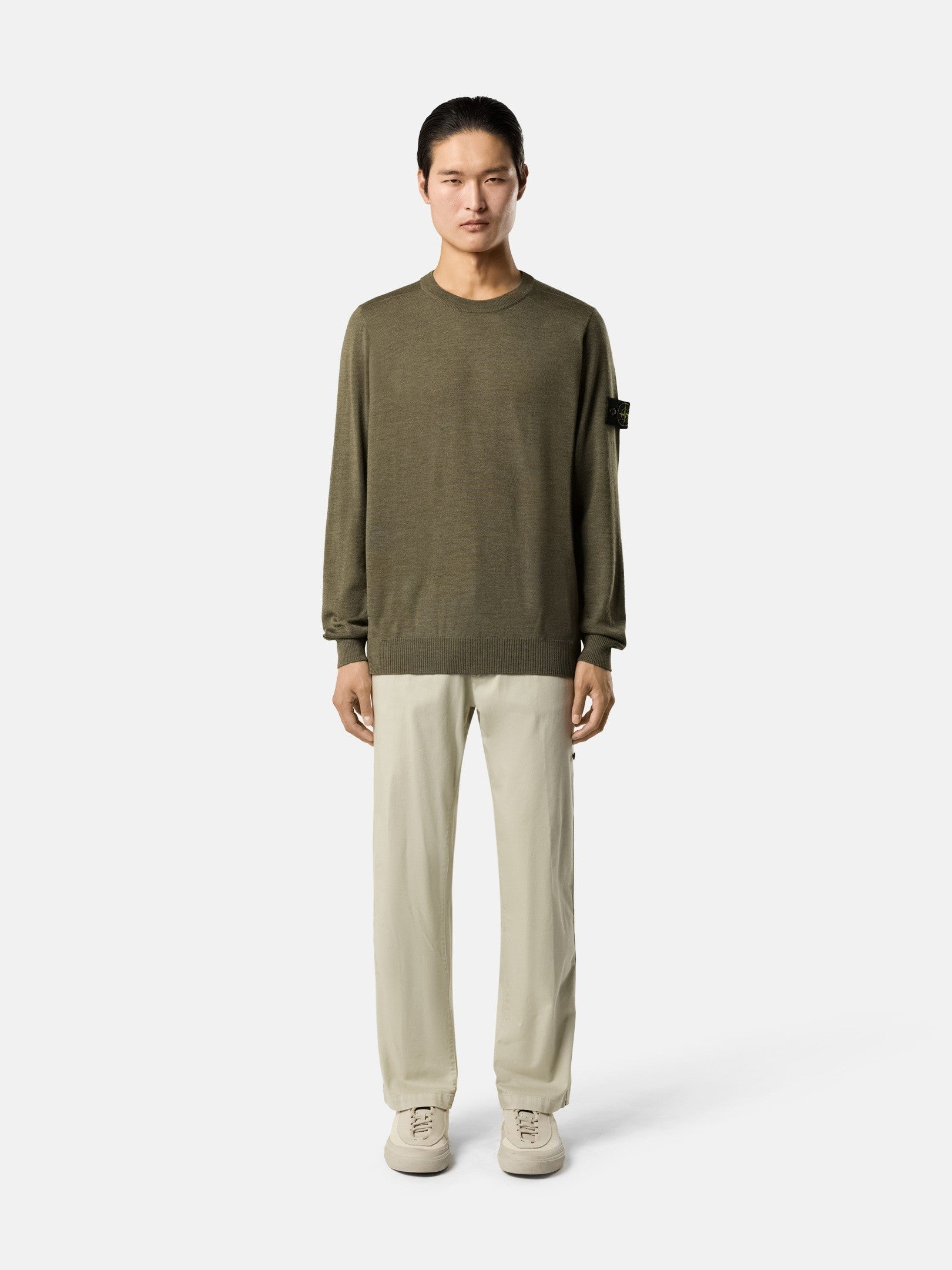 Stone Island Regular-Fit Crewneck Jumper 5100071