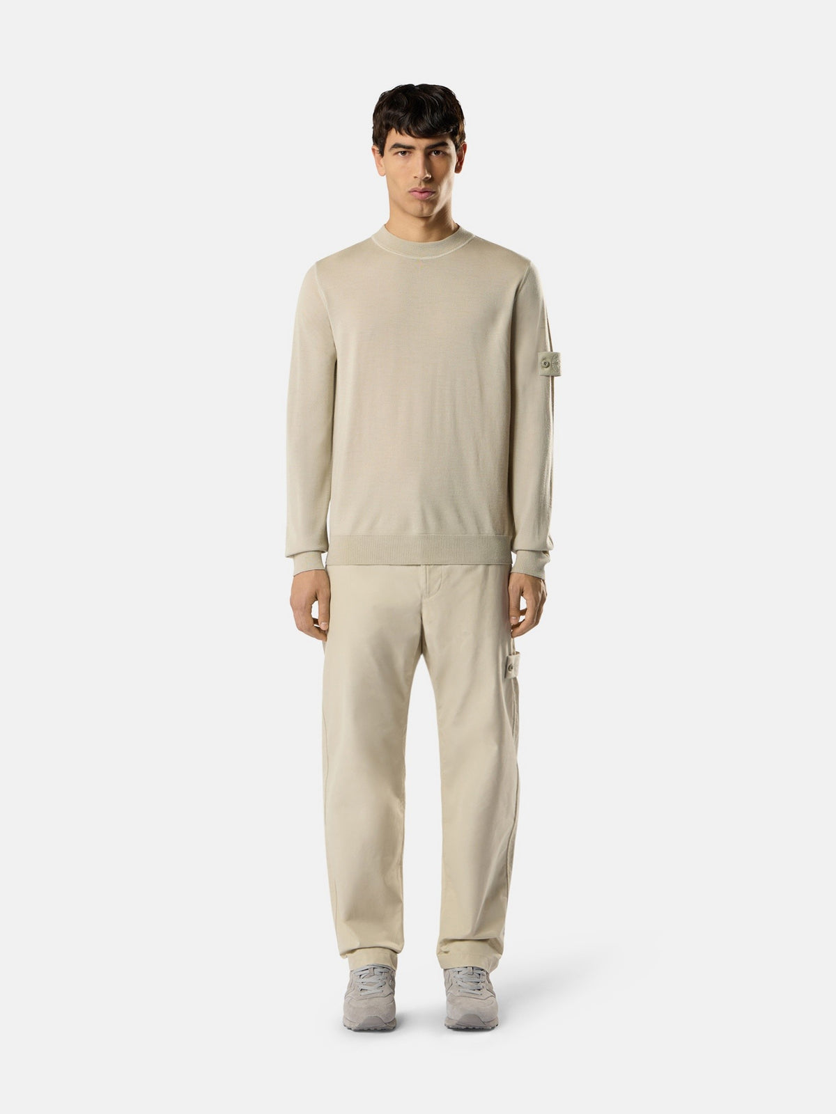 Stone Island Regular-Fit Crewneck Jumper with Ribbed Trims 5100074